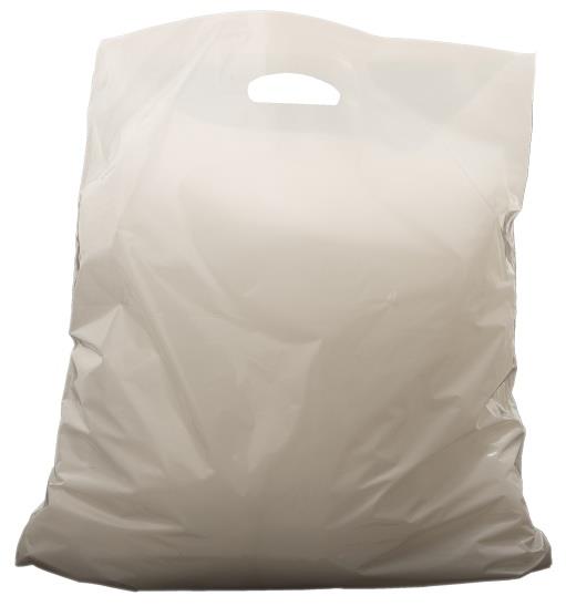 773472   Bærepose plast 45x45x4cm 40my 15L (500) Hvit